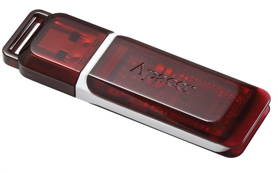 APACER USB Flash Drive AH321 USB 2.0 32GB Red