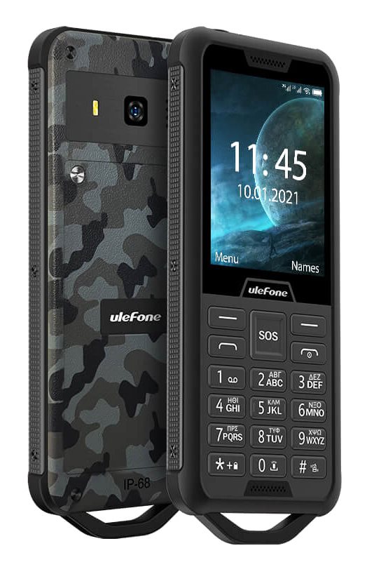Ulefone Κινητό Τηλέφωνο Armor Mini 2 IP68 2.4" Dual SIM
