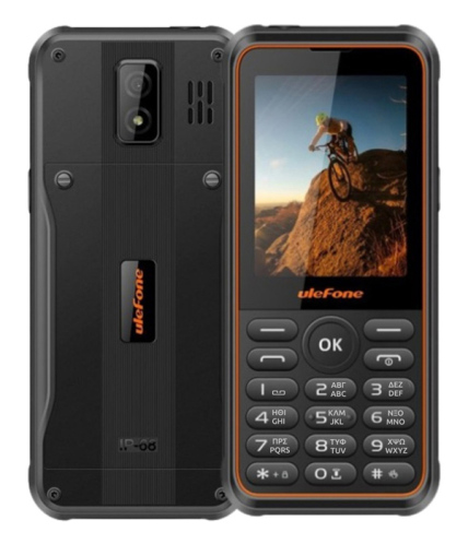 ULEFONE κινητό τηλέφωνο Armor Mini 3 IP68 2.8" dual SIM μαύρο