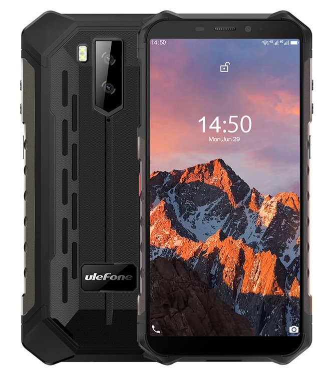 ULEFONE Smartphone Armor X5 Pro 5.5" IP68/IP69K 4/64GB 5000mAh μαύρο