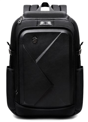 Arctic Hunter τσάντα πλάτης B-00295-BK με θήκη laptop eva πρόσοψη μαύρη