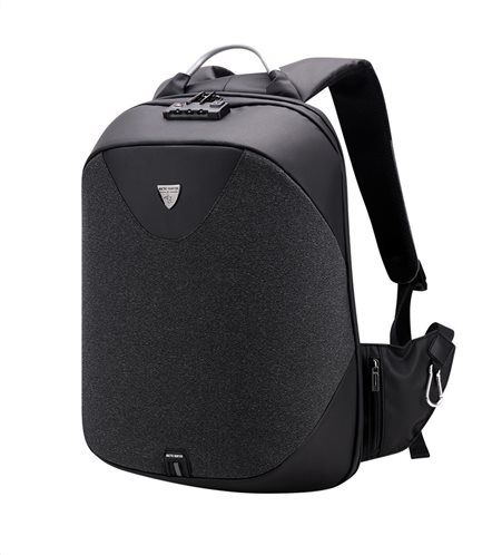 Arctic Hunter τσάντα πλάτης B00208-BK με θήκη laptop αδιάβροχη μαύρη