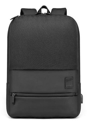 ARCTIC HUNTER τσάντα πλάτης B00360-BK με θήκη laptop USB μαύρη