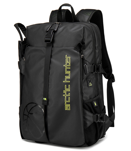 ARCTIC HUNTER τσάντα πλάτης B00391 με θήκη μπάλας & laptop 26L μαύρη