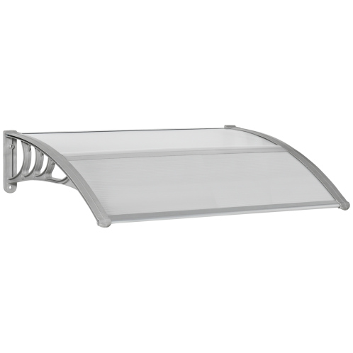 Outsunny Outsunny κουβούκλιο σε Anti-UV Outdoor Polycarbonate για Πόρτες και Παράθυρα, 100x80cm