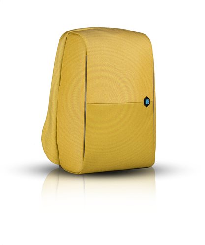 BG Berlin σακίδιο πλάτης Antitheft Metrobag 49x36x15cm με θέση για laptop 17" Mustard
