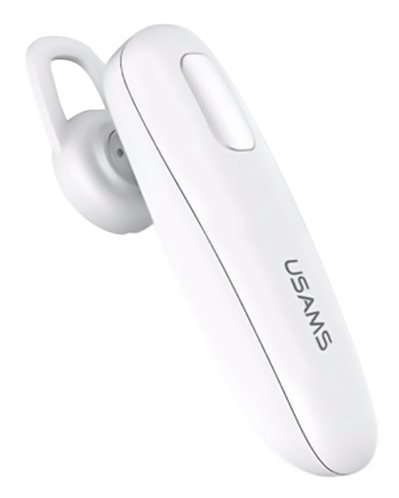 USAMS bluetooth earphone US-LK001 LK series BT 4.1 λευκό