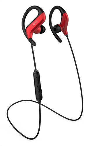 UIISII Earphones BT100-RD Bluetooth 5.0 10mm 105dB κόκκινα