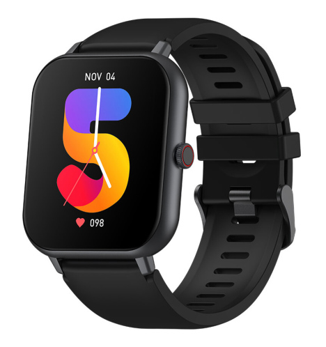 ZEBLAZE smartwatch Btalk Lite heart rate 1.83" TFT IP68 μαύρο