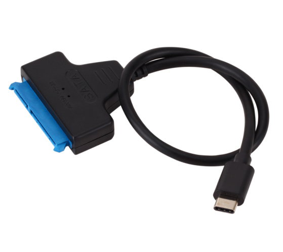 POWERTECH καλώδιο USB-C σε SATA CAB-UC060 6Gbps 2.5" HDD/SSD μαύρο