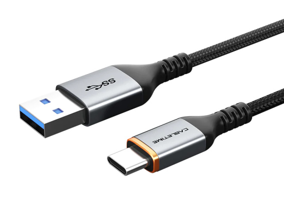 CABLETIME καλώδιο USB-C σε USB CT-AMCMG1 3A 5Gbps 0.5m μαύρο