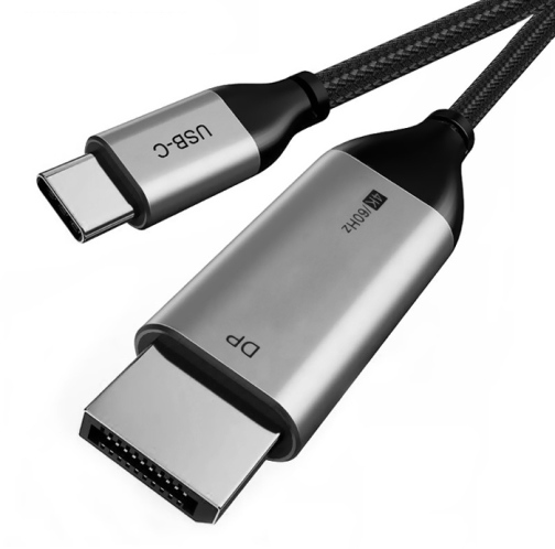 CABLETIME καλώδιο USB-C σε DisplayPort CT-CMDP2 4K/30Hz 1.2m μαύρο