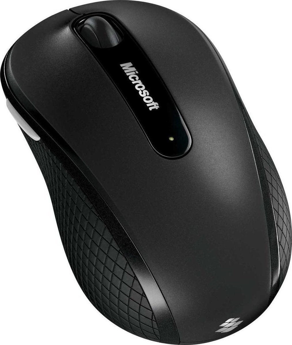 Micosoft Ασύρματο Ποντίκι 4000 Μαύρο