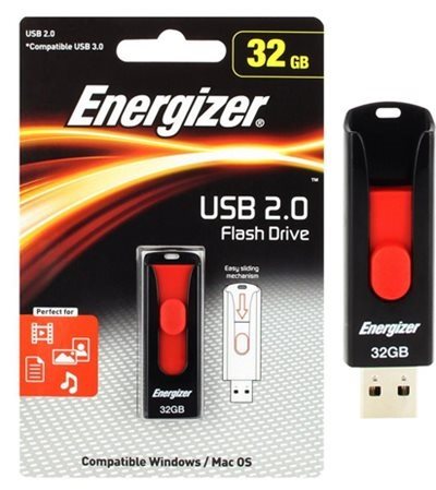 Energizer MSD CL Slider 32GB USB Driver