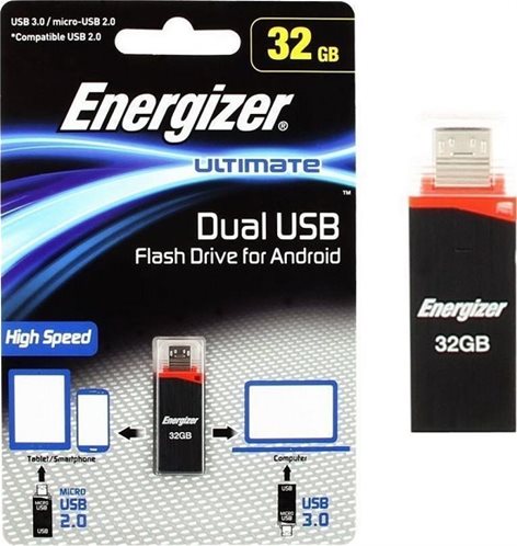 USB ENERGIZER HT 32GB OTG USB DRIVE ANDROID