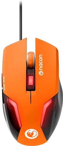 Nacon Οπτικό Gaming Ποντίκι PC PCGM-105ORANGE Πορτοκαλί