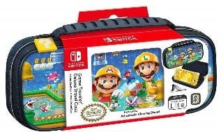 NSW NACON OFFICIAL SWITCH TRAVEL CASE "MARIO MAKER"