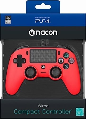 PS4 NACON WIRED CONTROLLER RED