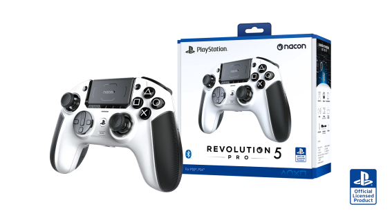 PS5 NACON REVOLUTION 5 PRO CONTROLLER WHITE (PS4 - PC)