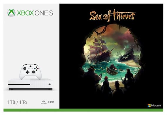 Microsoft Xbox One S 1TB & Sea of Thieves