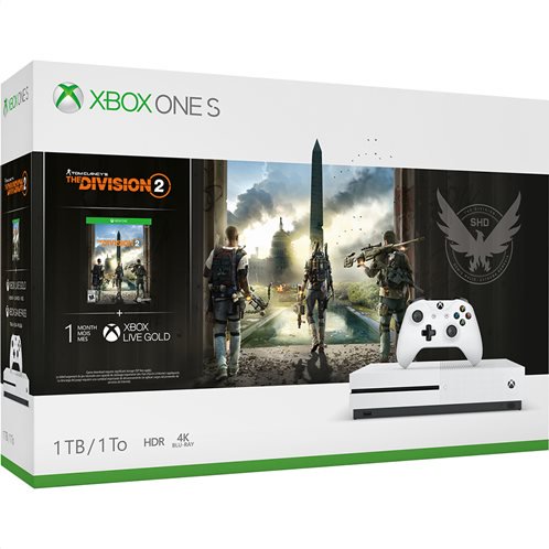 Microsfot Console Xbox One S 1TB & Tom Clancy's The Division 2