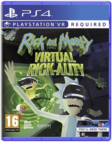 Rick and Morty Simulator Virtual Rick-ality - PS4 Game
