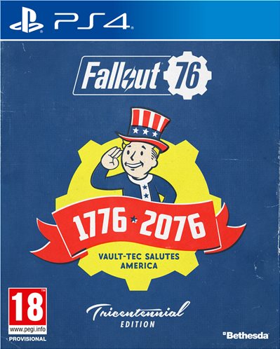 Bethesda Fallout 76 Tricentennial Edition Playstation 4 PS4 Game