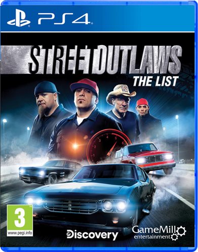PS4 STREET OUTLAWS THE LIST