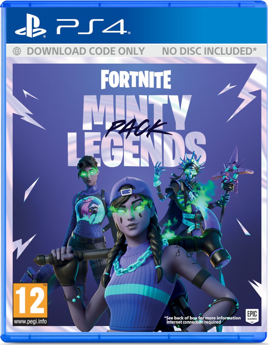 PS4 Fortnite: The Minty Legends Pack