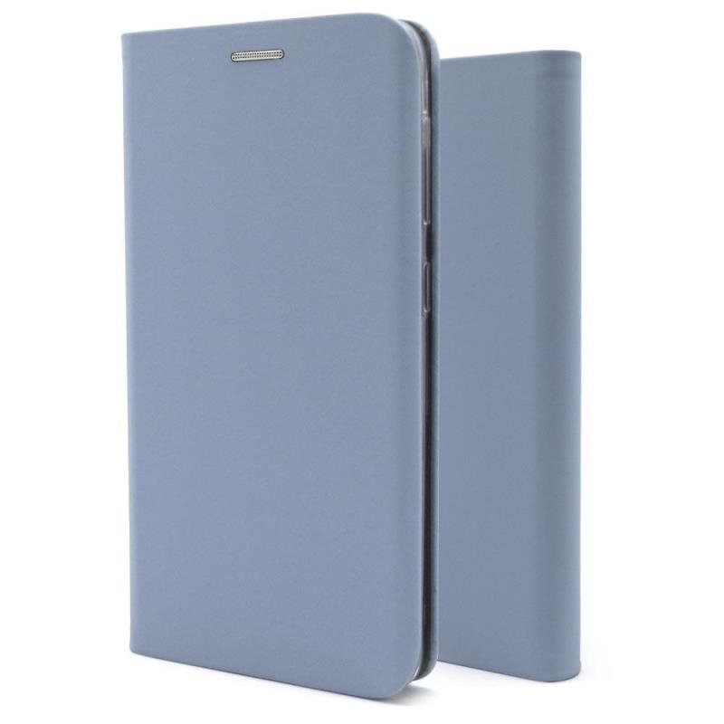 Θήκη Flip Book inos Apple iPhone 13 mini Curved S-Folio Γκρι-Μπλε
