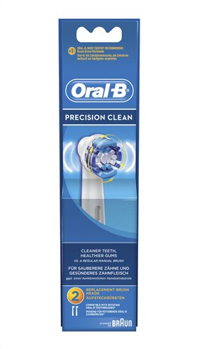 Oral-B Βουρτσάκι Precision Clean Σετ 2τμχ EB20-2