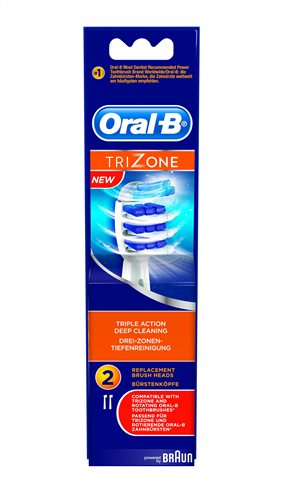 Oral-B Βουρτσάκι Trizone Σετ 2τμχ EB30-2/N