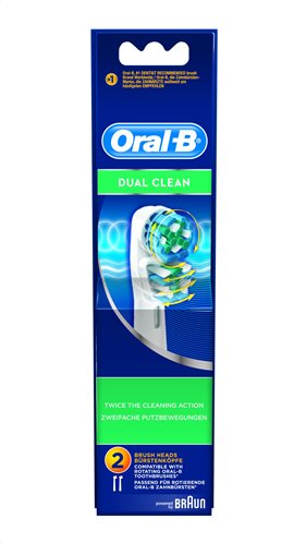 Oral-B Ανταλλακτικές Κεφαλές Dual Clean 2τμχ