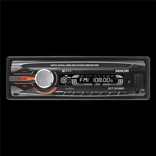 Sencor Ράδιο Αυτοκινήτου με MP3/WMA SCT 3018MR