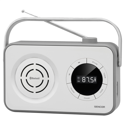 Sencor Φορητός Δέκτης Ραδιοφώνου με PLL FM SRD 3200 W