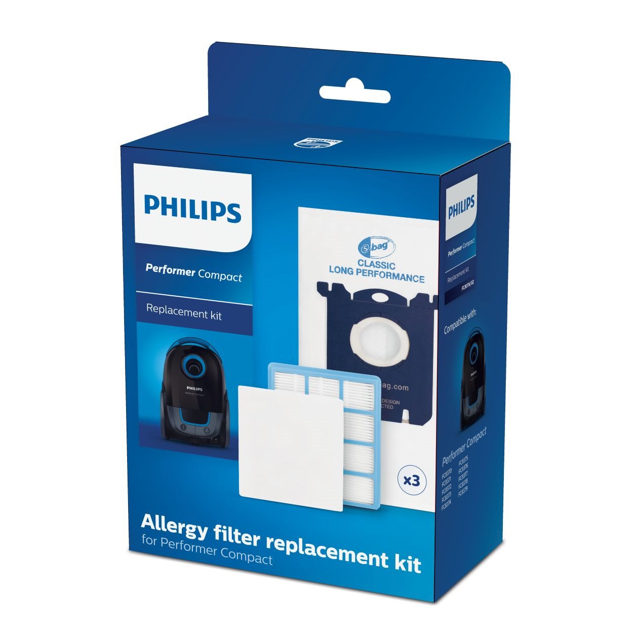 Philips πακέτο για performer compact FC8074/02