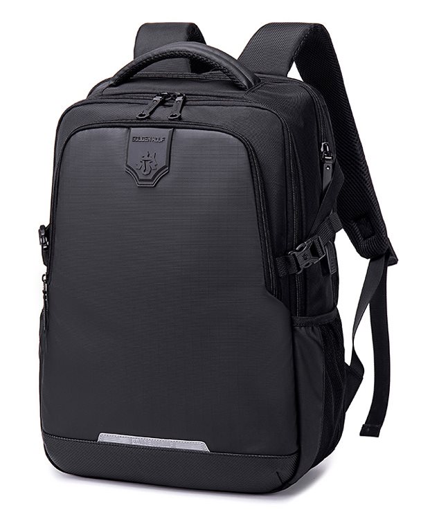 GOLDEN WOLF τσάντα πλάτης GB00444 με θήκη laptop 15.6" 23L μαύρη