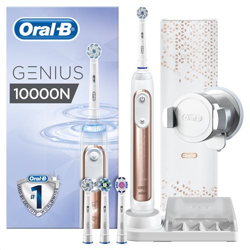 Oral-B Ηλεκτρική Οδοντόβουρτσα GENIUS 10.000N  ROSEGOLD - GENIUS10000RG