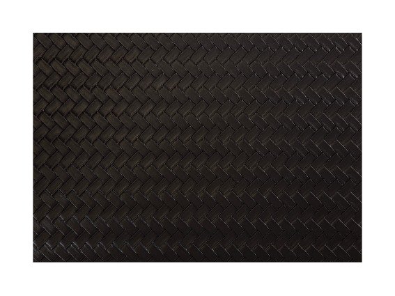 Maxwell & Williams Σουπλά Μαύρο Με Όψη Δερμάτινης Πλέξης 43X30cm PVC