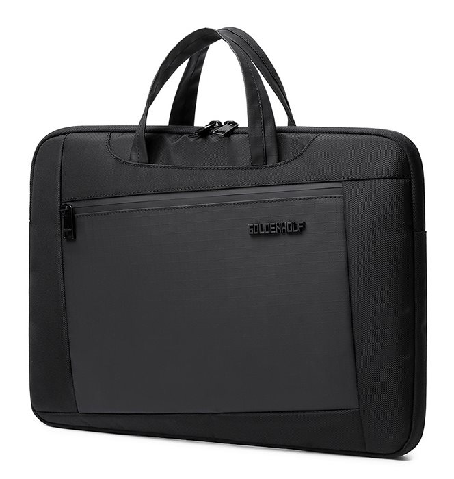GOLDEN WOLF τσάντα laptop GW00010 15.6" 12L μαύρη