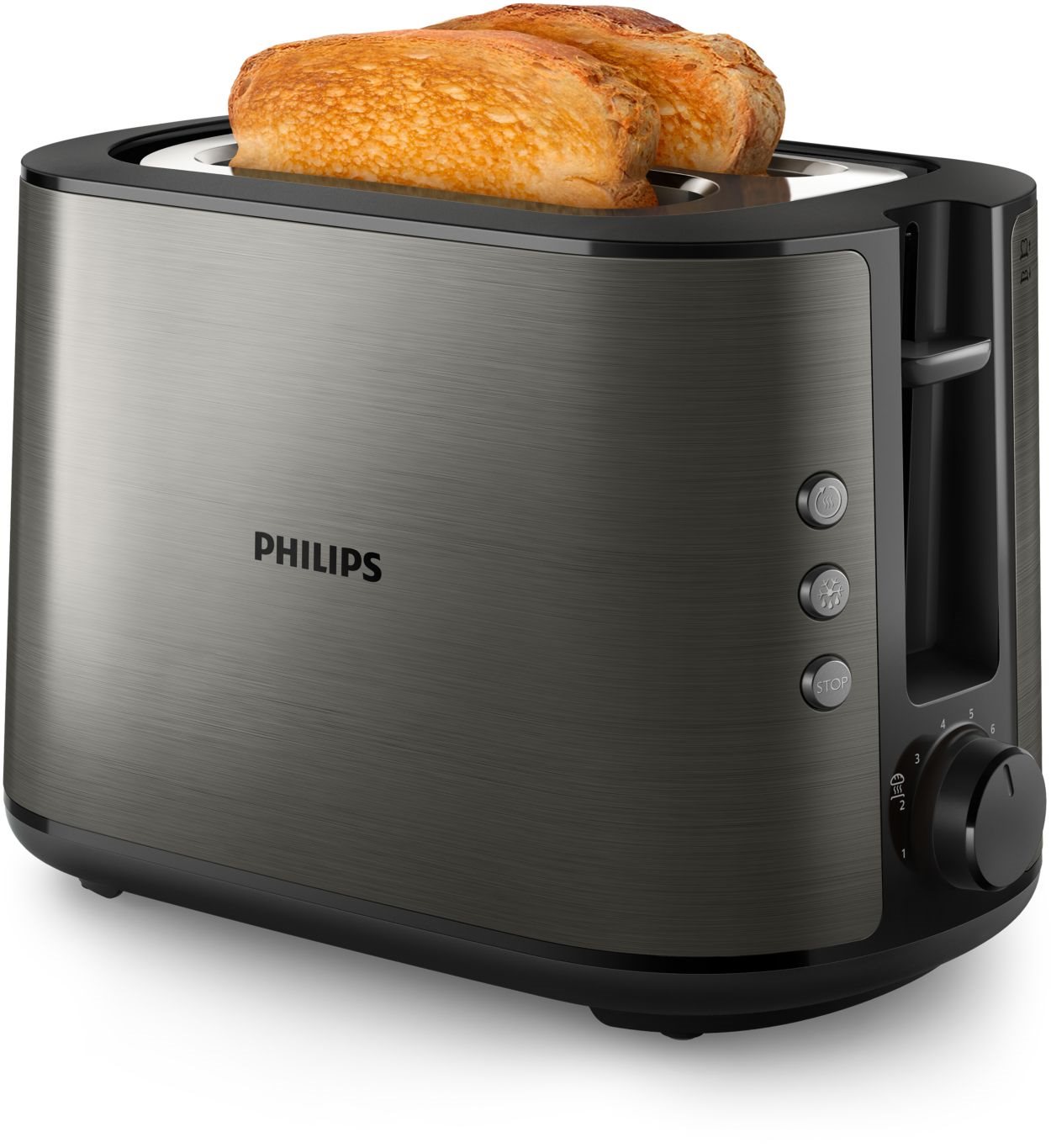 Philips Φρυγανιέρα 2 Θέσεων 950W HD2650/80 Inox