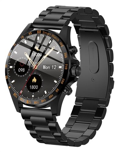 HIFUTURE smartwatch HiGEAR 1.3" IP68 heart rate monitor μαύρο