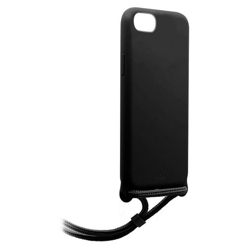 Puro Θήκη Cover Silicon with necklace for iPhone 7/8/SE 2020 4.7″ – Μαύρο