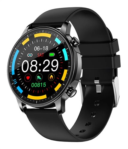 ΙΝΤΙΜΕ smartwatch V23 Pro 1.3" έγχρωμο IP67 HR & Blood pressure μαύρο