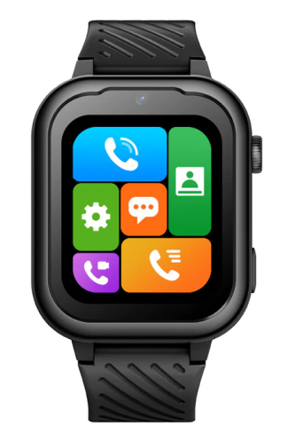 INTIME GPS smartwatch για παιδιά IT-061 1.85" κάμερα 4G IPX7 μαύρο