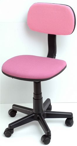 Velco Καρέκλα Παιδική Γραφείου Ροζ