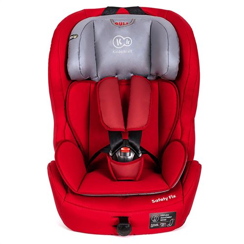 Kinderkraft Παιδικό Κάθισμα Αυτοκινήτου Χρώματος Κόκκινο για Παιδιά 9-36 Kg  Safety - Fix