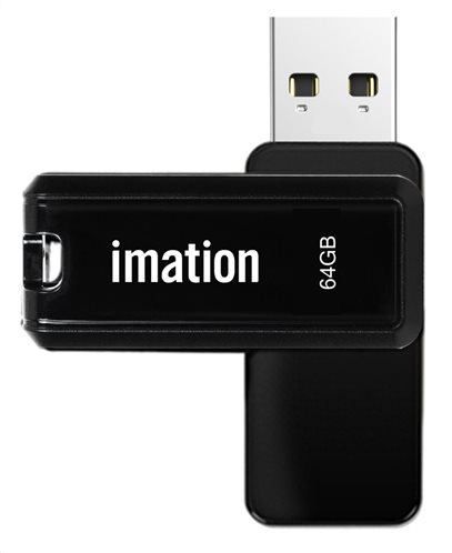 IMATION USB Flash Drive Nano II KR03020003 64GB USB 2.0 μαύρο