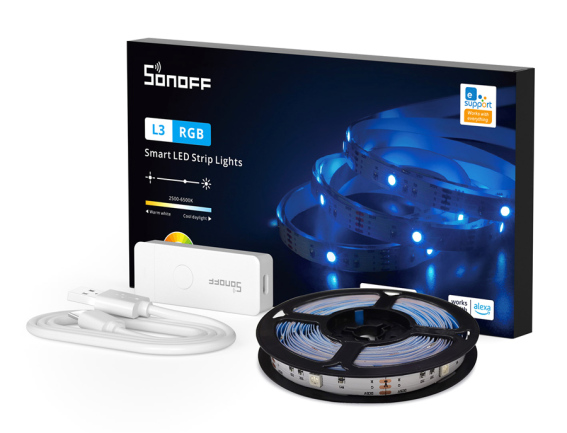 SONOFF smart LED καλωδιοταινία L3 RGB Wi-Fi & Bluetooth 5m