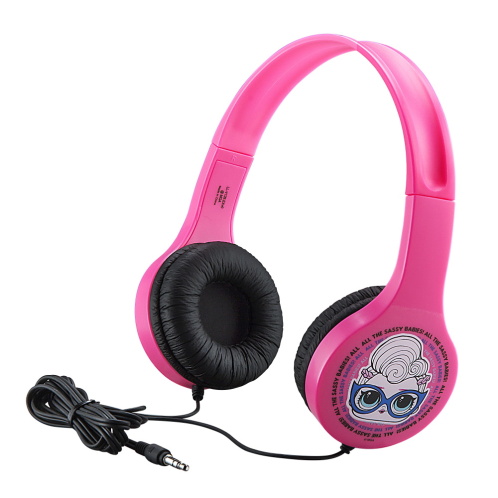 eKids LOL! Surprise Remix Ενσύρματα Ακουστικά  για παιδιά (LL-V126) (Ροζ)